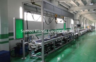 Automatic Four Piece Busbar Fabrication Machine 4.5m 6m Busway Assembly Production Line