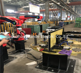 Carbon Steel Robot Welding Equipment 800mm Length Automatic