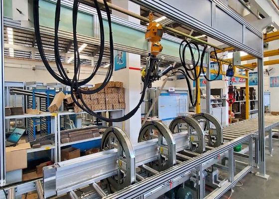 Precision Semi Automatic Busbar Assembly Line For Busbar Reversal
