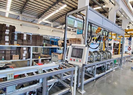 Precision Semi Automatic Busbar Assembly Line For Busbar Reversal