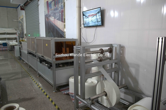 Automatic Polyester Mylar Automatic Shrink Wrap Machine For Sandwich Busway
