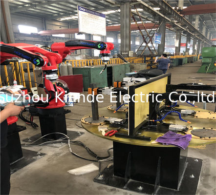 Carbon Steel Robot Welding Equipment 800mm Length Automatic