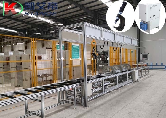PLC Control Self Piercing Busbar Riveting Machine Aluminum
